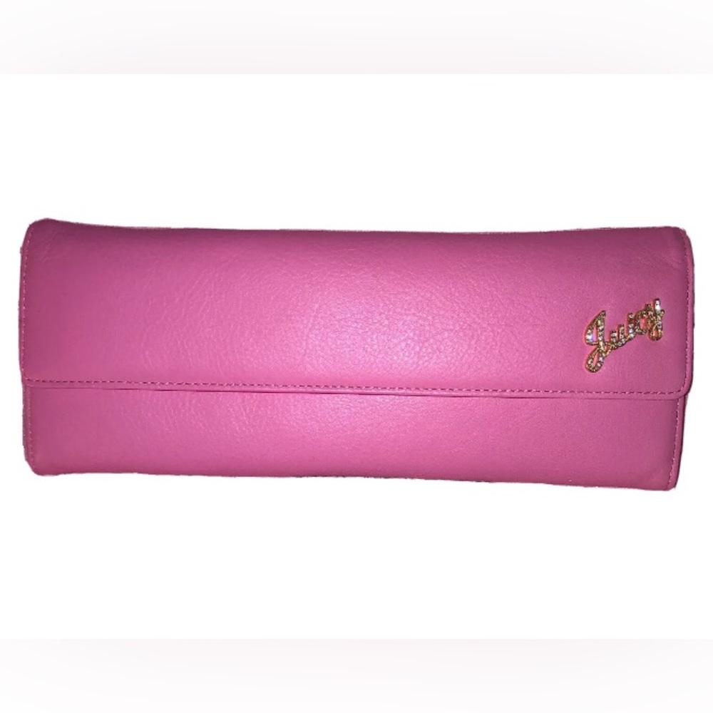 Juicy Couture Hot Pink Crystal Clutch